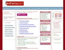 Tablet Screenshot of bonsplans-futes.com